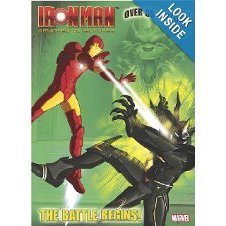 The Battle Begins! (Marvel: Iron Man) (Color Plus Tattoos): Frank Berrios, Patrick Spaziante: 9780375859533: Books