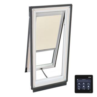 VELUX Solar Powered Venting Laminated Skylight with Solar Powered Light Blocking Shade (Fits Rough Opening: 29.88 in x 24 in; Actual: 21 in x 5 in)