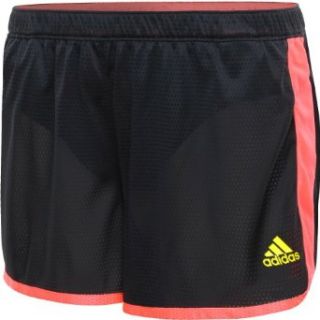 adidas Women's M10 Mesh Shorts with Brief   Size: Large, Black/red at  Womens Clothing store: Athletic Pants