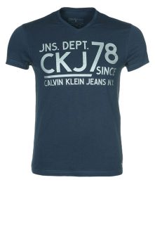 Calvin Klein Jeans   Print T shirt   blue