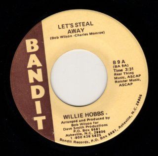 Willie Hobbs: Let's Steal Away / Tomorrow (I'll Begin to Make New Plans): Music