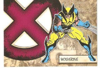 2011 Marvel Beginnings X Men Die Cut #X43 Wolverine (Insert Card)(Non Sport Comic Trading Cards)(Upper Deck   Series 1): Toys & Games