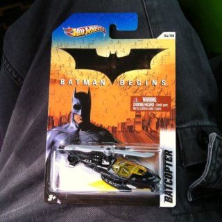Hot Wheels Batman Begins Batcopter 04 OF 8 sweet!: Toys & Games