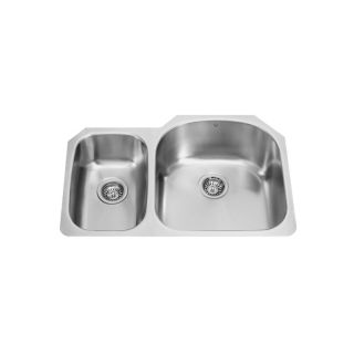 VIGO 18 Gauge Single Basin Undermount Stainless Steel Kitchen Sink