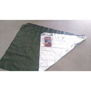 Space All Weather Blanket Green : Emergency Camping Blankets : Sports & Outdoors