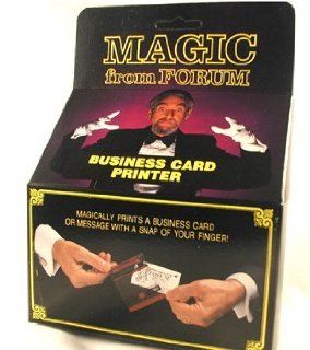 Business Card Printer Magic Trick 