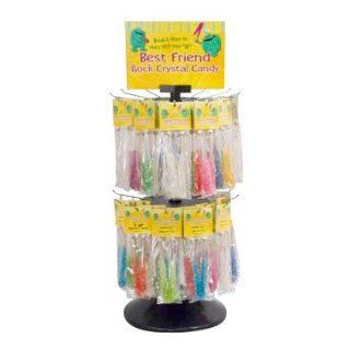 Best Friends Rock Candy Counter Spinner Display : Grocery & Gourmet Food