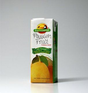 Brazil Gourmet Nectar, Passion Fruit, 33.8000 ounces (Pack of6) : Grocery & Gourmet Food