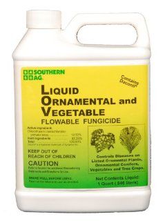 Liquid Ornamental & Vegetable Fungicide (contains Daconil)   1 Quart : Fertilizers : Patio, Lawn & Garden