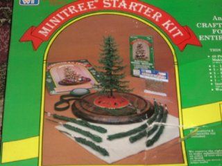 Vintage 10" Pre Beaded MINI TREE STARTER KIT Westrim Crafts #8872 in Green. 1985 Original. An easy Christmas craft project for the entire family. Retail Box contains everything needed except decorations and ornaments! Instruction Book: A Christmas Tre