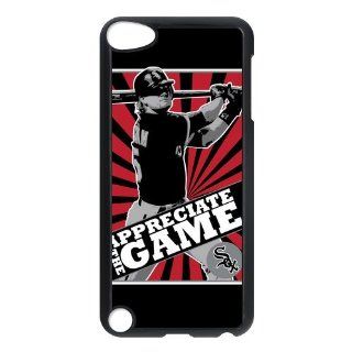 Custom Chicago White Sox Cover Case for iPod Touch 5th Generation M573: Cell Phones & Accessories