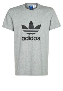adidas Originals   TREFOIL   Print T shirt   grey