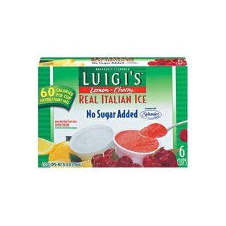 Luigi's Real Italian Ice   Variety Pack Pack of 4 Assorted  Ice Cream  Grocery & Gourmet Food