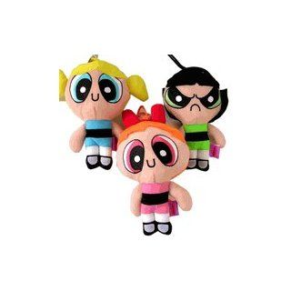 2 Powerpuff Girls Plush Doll: Blossom & Bubble: Toys & Games
