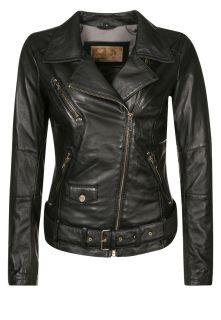 Oakwood   Leather jacket   black