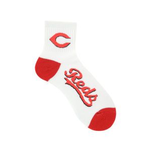 Cincinnati Reds For Bare Feet Ankle White 501 Sock