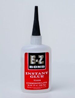 Premium Super Glue   Best Cyanoacrylate Adhesive   Strongest Bond on the Market   Doesn't Clog   Lifetime Guarantee   Perfect Wood and Shoe Glue   Less than a Minute Cure Time   Works Excellent with Metal, Plastic, Ceramics & More. 2 oz, 50 CPS.: H