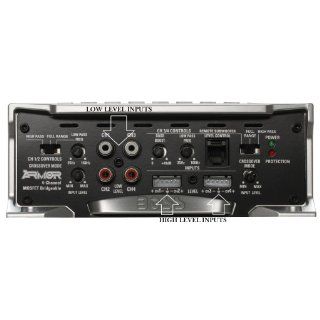 BOSS Audio AR2400.4 Armor 2400 watts Full Range Class A/B 4 Channel 2 8 Ohm Stable Amplifier with Remote Subwoofer Level Control  Vehicle Multi Channel Amplifiers 