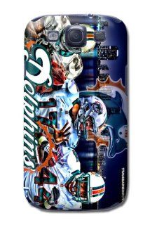 NFL Miami Dolphins Digital Design Samsung Galaxy S3/samsung 9300/i9300 Case Cell Phones & Accessories