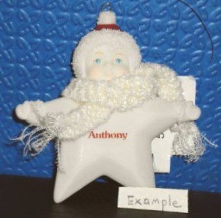 Department 56 My Brightest Star Snowbabies Christmas Ornament   Dylan : Decorative Hanging Ornaments : Everything Else
