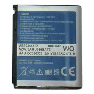 Oem Samsung Glyde Standard Li Ion Battery, Ab603443Ez: Cell Phones & Accessories