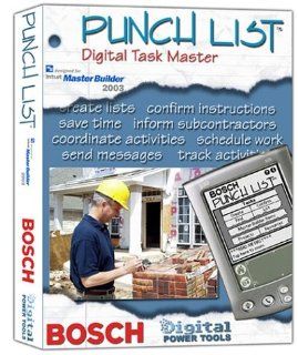 Bosch Punch List Digital Task Master, Master Builder 2003 Version #BDPTPLMB (DVD ROM): Home Improvement