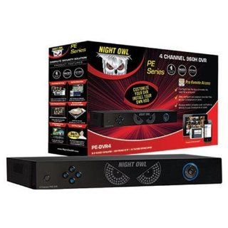 Night Owl Security PE DVR4 4 Channel DVR System with HDMI Output and 960H Recording (Black) : Home Security Systems : Camera & Photo