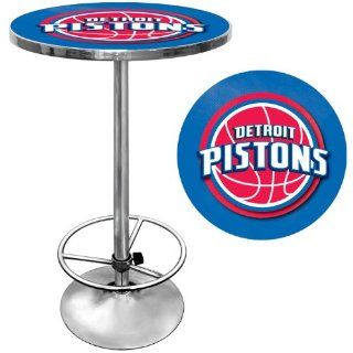 Detroit Pistons Nba Chrome Pub Table  Other Products  