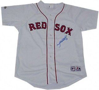 Josh Beckett Boston Red Sox Autographed Blank Home Jersey: Everything Else