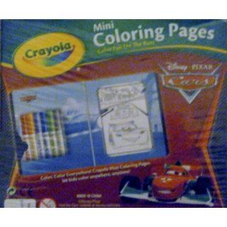 Crayola Mini Coloring Pages   Disney Cars Toys & Games