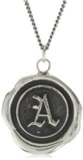 Pyrrha "talisman" Sterling Silver Letter Y Necklace: Pendant Necklaces: Jewelry
