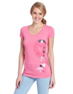 Wrangler Women's Tough Enough To Wear T Shirt, Pink, Small Fashion T Shirts
