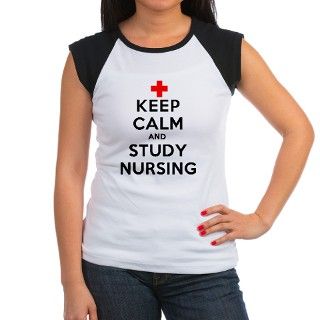 Keep Calm and Study Nur Tee by ADMIN_CP113788784