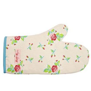 tregeseal rose oven glove by betty boyns