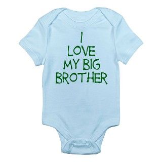 Infant Creeper   I love my big brother by babyloves
