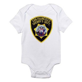 San Francisco Sheriff Infant Bodysuit by policeshoppe