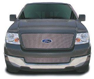 Grill Craft Sport Grilles FOR1307S Bumper Grille Insert   Ford F150 (except Lightning) 2004   Silver: Automotive