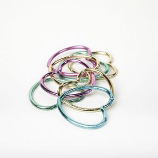 bag of six heart bangles by the carousel show