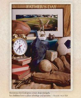Father's Day Sports Bulletin 2010, Large Size (Package of 50) Reverence for God gives a man deep strength; his children have a place of refuge and security. (9780687466351) Constant H. Jacquet Books