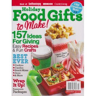 Holiday Food Gifts to Make Magazine 2012 (157 ideas for giving): Various: Books