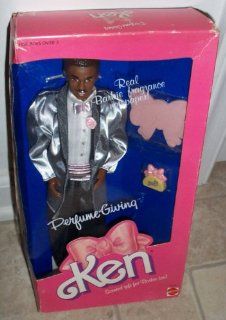 1987 Perfume Giving Ken Ethnic Barbie Doll Item #4555: Toys & Games