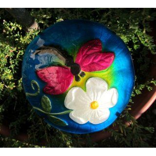 Regal Art and Gift Solar Mushroom Stake Dragonfly No.10342 Garden Decor : Landscape Path Lights : Patio, Lawn & Garden