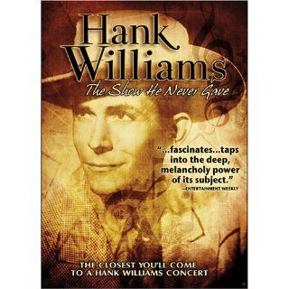 Hank Williams: The Show He Never Gave: Sneezy Waters, Sean McCann, David Acomba: Movies & TV