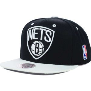 Brooklyn Nets Mitchell and Ness NBA Undertime Snapback Cap