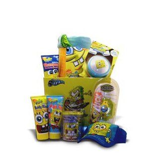 Spongebob Perfect Gift Baskets for Birthday and Get Well Soon Gift for Children Under 10: Toys & Games