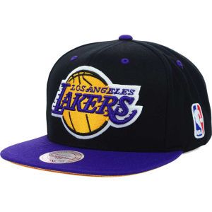 Los Angeles Lakers Mitchell and Ness NBA Undertime Snapback Cap
