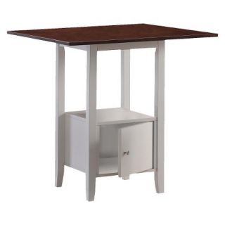 Dining Table: Monarch Specialties Pub table   White