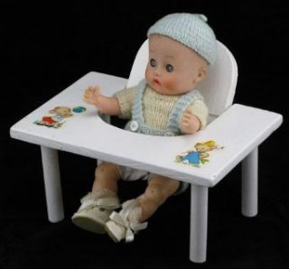 Precious baby doll and table given to John F. Kennedy and Jacqueline on the occasion of the birth of their son, John F. Kennedy, Jr.: Entertainment Collectibles