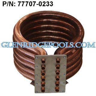 Pentair 77707 0233 Tube Sheet Coil Assembly Replacement Kit Pool and Spa Heater : Outdoor Spas : Patio, Lawn & Garden