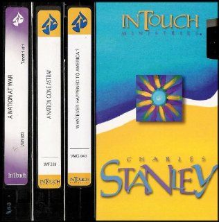 In Touch Ministries Biblical Teaching Collection Whatever Happened to America / A Nation at War / A Nation Gone Astray [3 VHS Videos] Dr. Charles F. Stanley Movies & TV